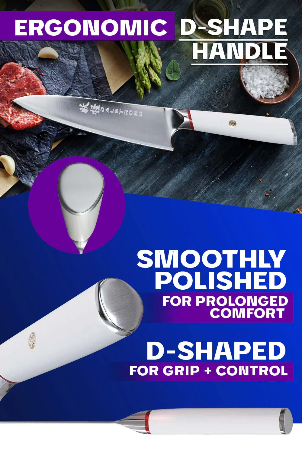 Chef's Knife 8" | Phantom Series | Dalstrong © - Image 36